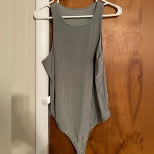 Express, Light Sage Green, Bodysuit, L